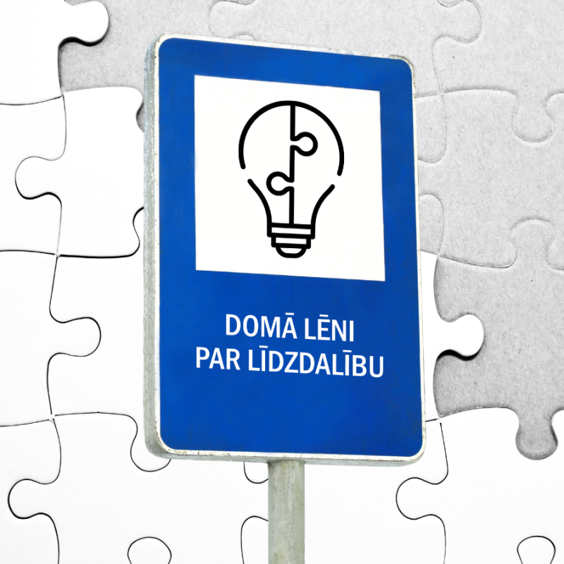 DOMĀ LĒNI | PAR LĪDZDALĪBU