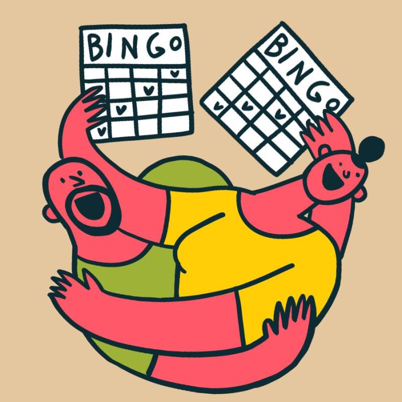 Spēle "Perfekto partneru bingo"