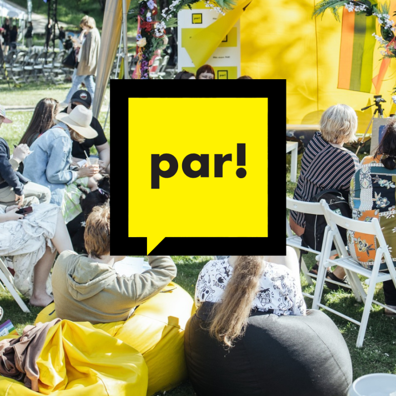 Kustības "Par!" līdzdalības sarunu telts