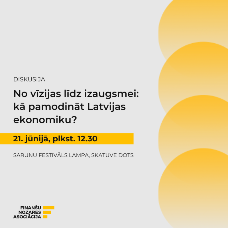 Diskusija "No vīzijas līdz izaugsmei: kā pamodināt Latvijas ekonomiku?"