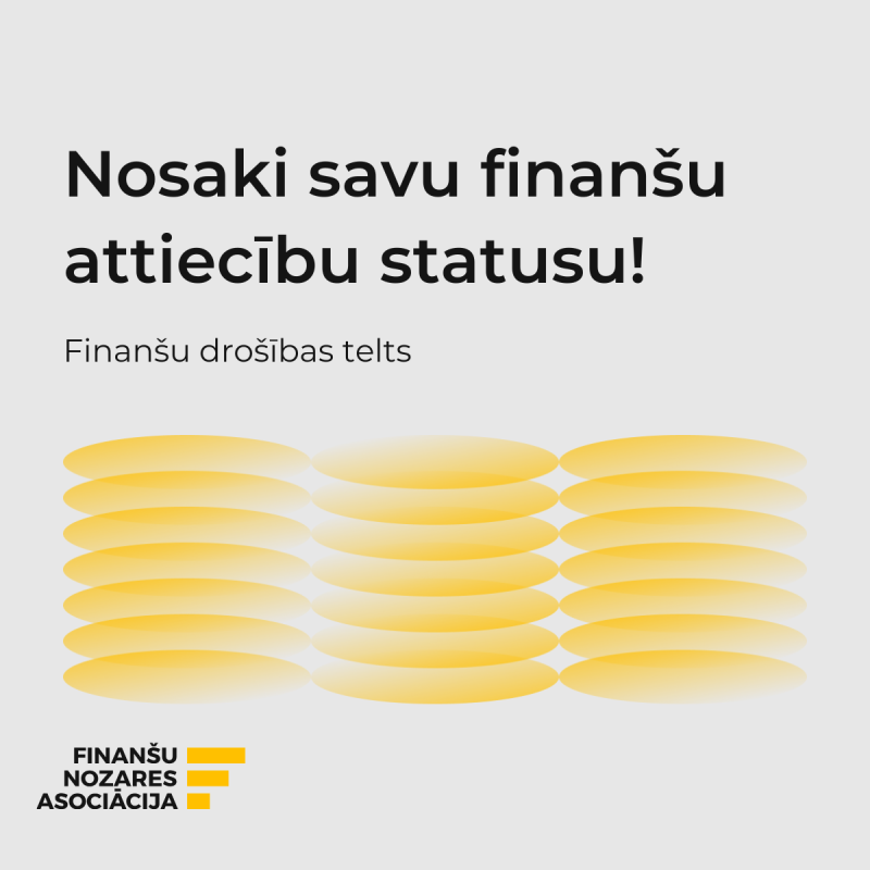 Nosaki savu finanšu attiecību statusu!