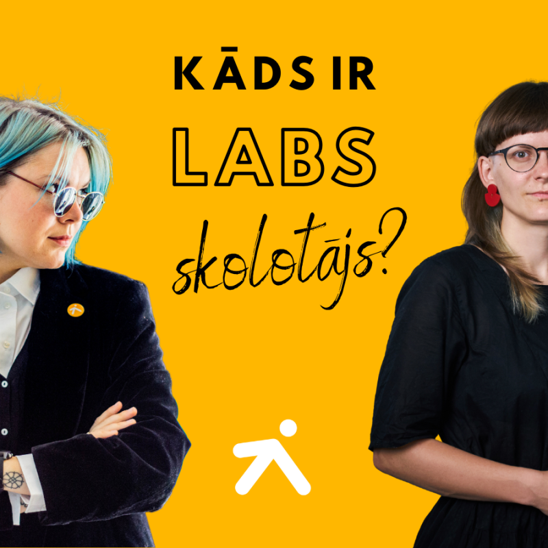 Sarunu šovs "Kāds ir labs skolotājs?"