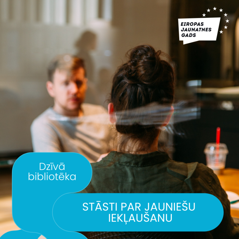Dzīvā bibliotēka "Stāsti par jauniešu iekļaušanu"