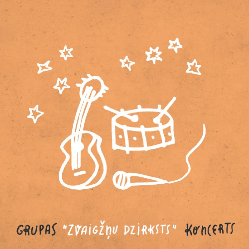 Mūzikas grupas "Zvaigžņu dzirksts" akustiskais koncerts
