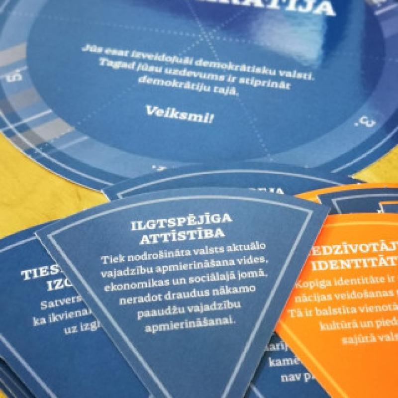 Galda spēles turnīrs "DemokrātiJĀ"