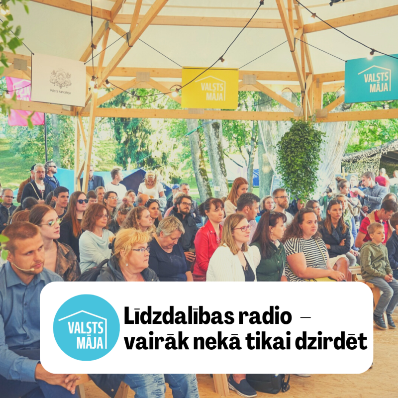 Līdzdalības radio "Vairāk nekā tikai dzirdēt"