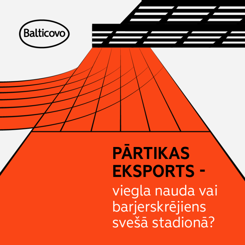 Diskusija "Pārtikas eksports - viegla nauda vai barjerskrējiens svešā stadionā?"