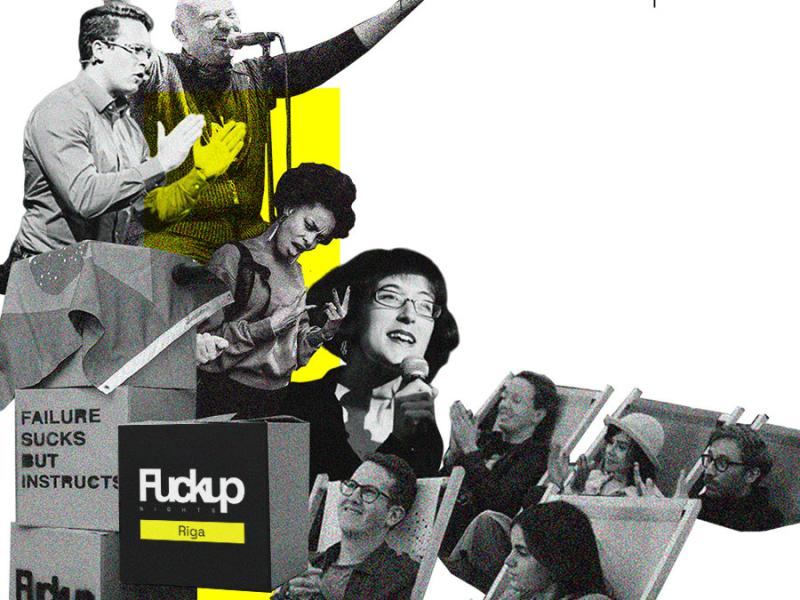 LMT piedāvā: "FuckUp nights Riga" inovāciju un neražu stāstu vakars