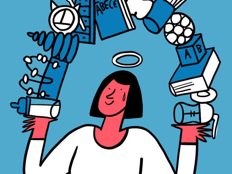 Spēle un stāstu sērija "Perfektā mamma"