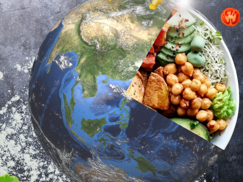 Saruna "Ceturtdaļšķīvja miskastē - kas ir apritīga pārtika"