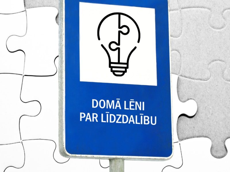 DOMĀ LĒNI | PAR LĪDZDALĪBU