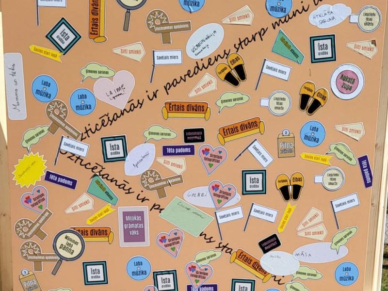 Sociālā darbošanās "Uzticēšanās pavediens"