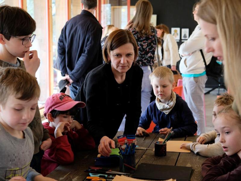 Bērnu grāmatu izdevniecības "Liels un mazs" radošo darbnīcu maratons ar priekšā lasīšanu