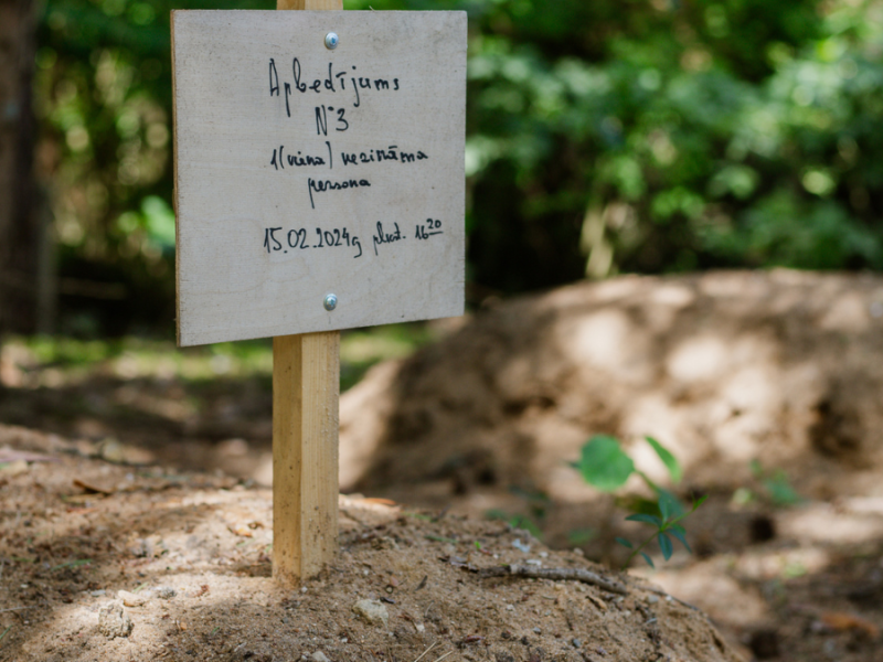 Diskusija "Vai varam aprakt atbildību? – neidentificēto robežšķērsotāju apbedījumi pierobežā"