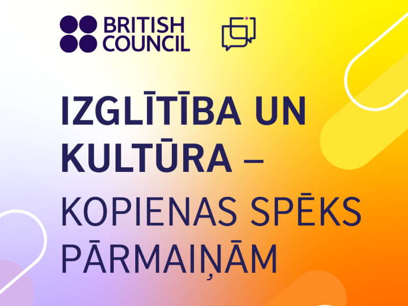 Saruna "Izglītība un kultūra – kopienas spēks pārmaiņām"