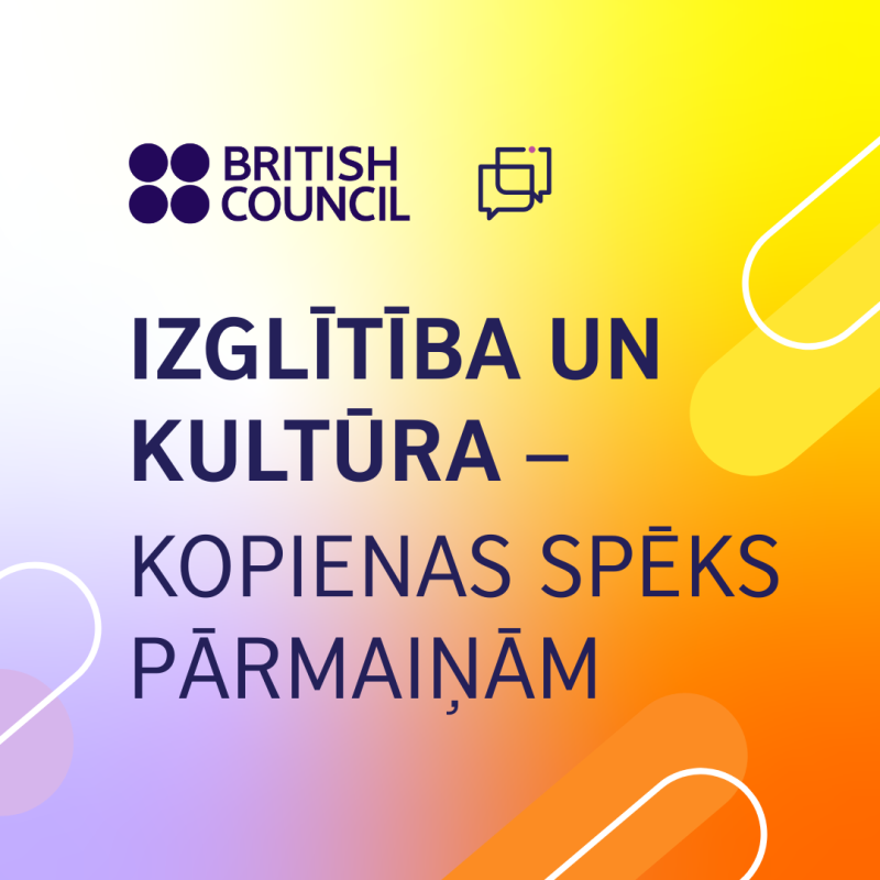 Saruna "Izglītība un kultūra – kopienas spēks pārmaiņām"