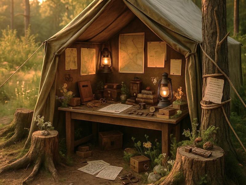 Izlaušanās spēle "Kurš mežā galvenais?!"