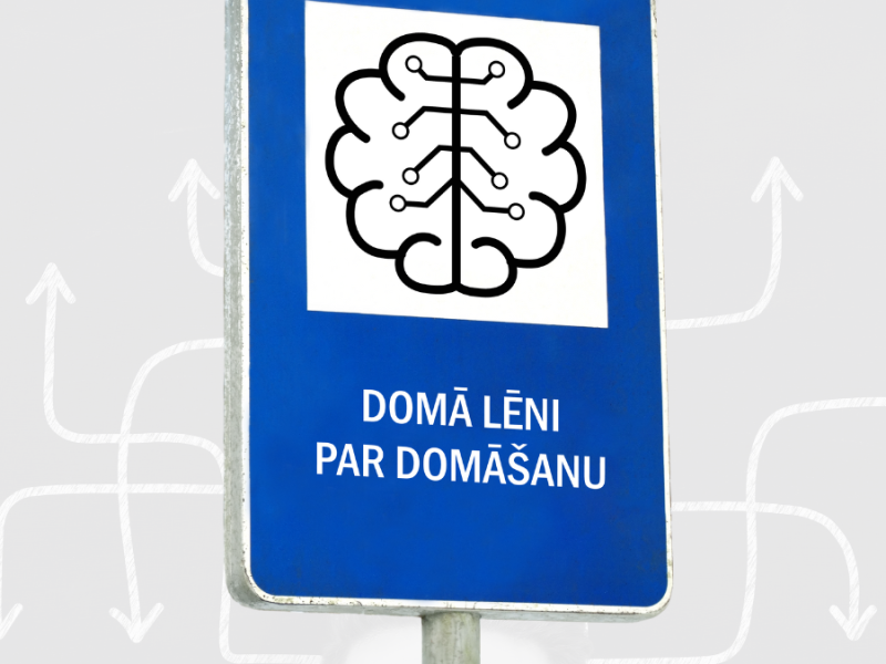 Intervija "DOMĀ LĒNI | PAR DOMĀŠANU"