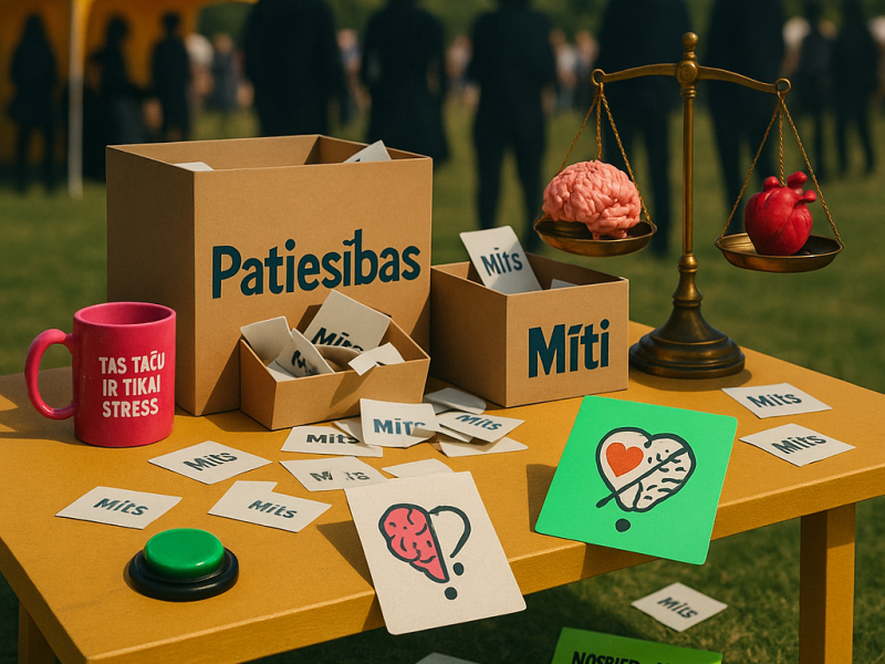 Darbnīca "Mentālā veselība - mīti un patiesība"