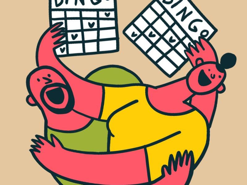 Spēle "Perfekto partneru bingo"