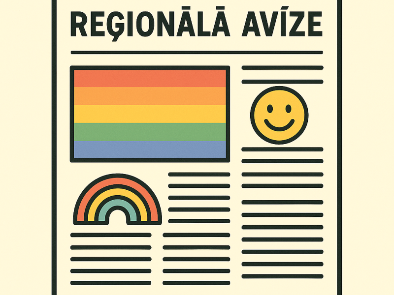 Diskusija "Kvīru kopienas rāmējums reģionālajos laikrakstos"