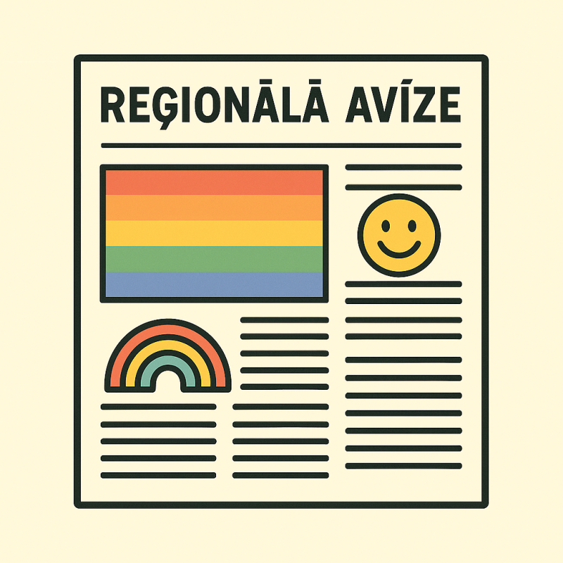 Diskusija "Kvīru kopienas rāmējums reģionālajos laikrakstos"
