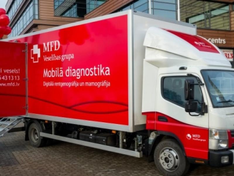 Mamogrāfijas izmeklējumi un PSA eksprestesti "Pārbaudi savu veselību – izvēlies dzīvot"