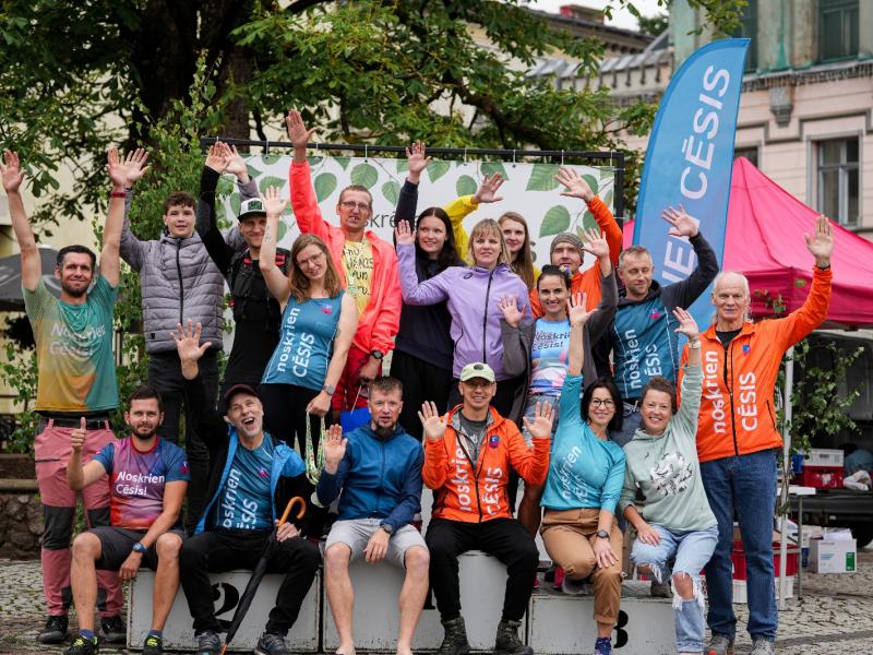 Rīta rosme kopā ar "Noskrien Cēsis"