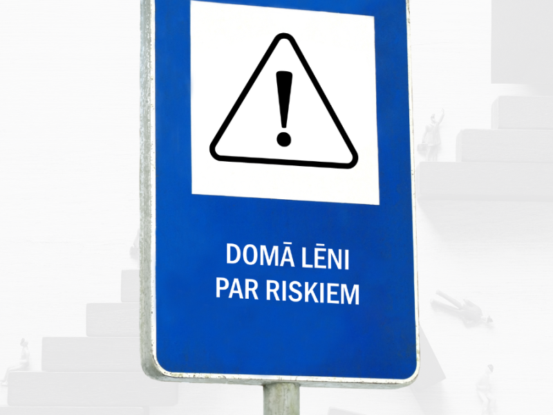 Intervija "DOMĀ LĒNI | PAR RISKIEM"
