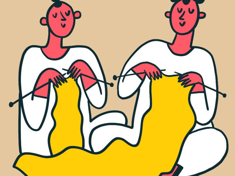 Mammu adīšanas pikniks