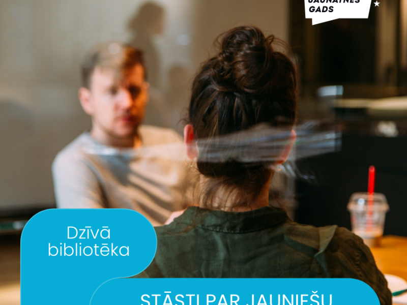 Dzīvā bibliotēka "Stāsti par jauniešu iekļaušanu"