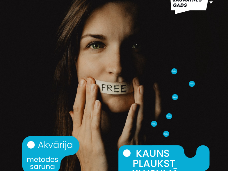 Iesaistoša saruna "Kauns plaukst klusumā"