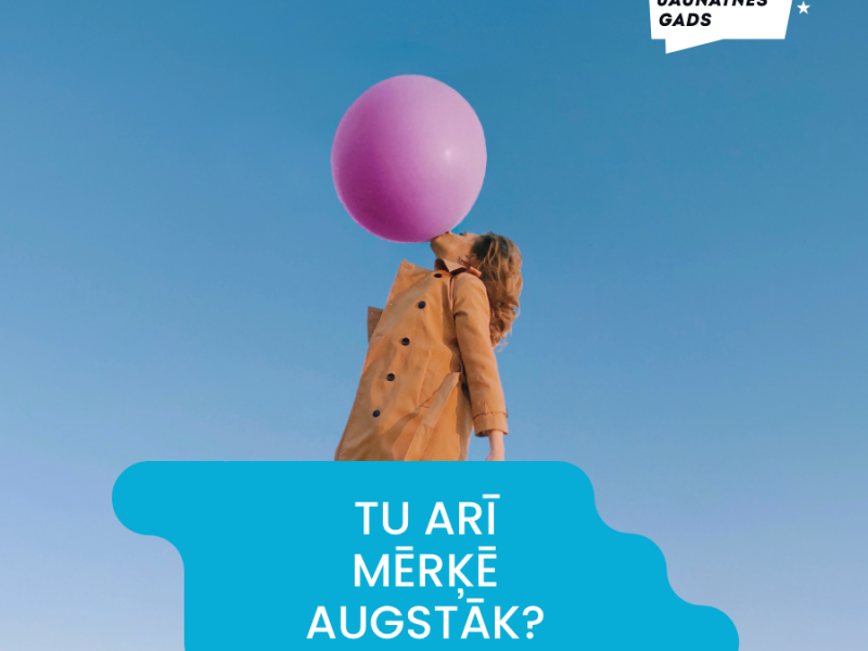 Saruna ar improvizācijas elementiem "Tu arī mērķē augstāk?"