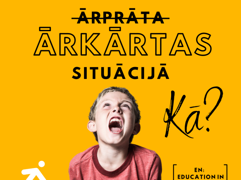 Starptautiska pieredzes apmaiņa "Izglītība ārkārtas situācijā. Kā?"