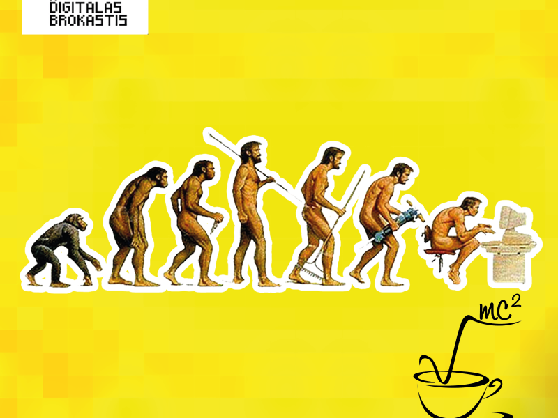 Zinātnes kafejnīca  "Trulāki netopam gudrāki ar tehnoloģijām – komatu ieliksim diskusijā."