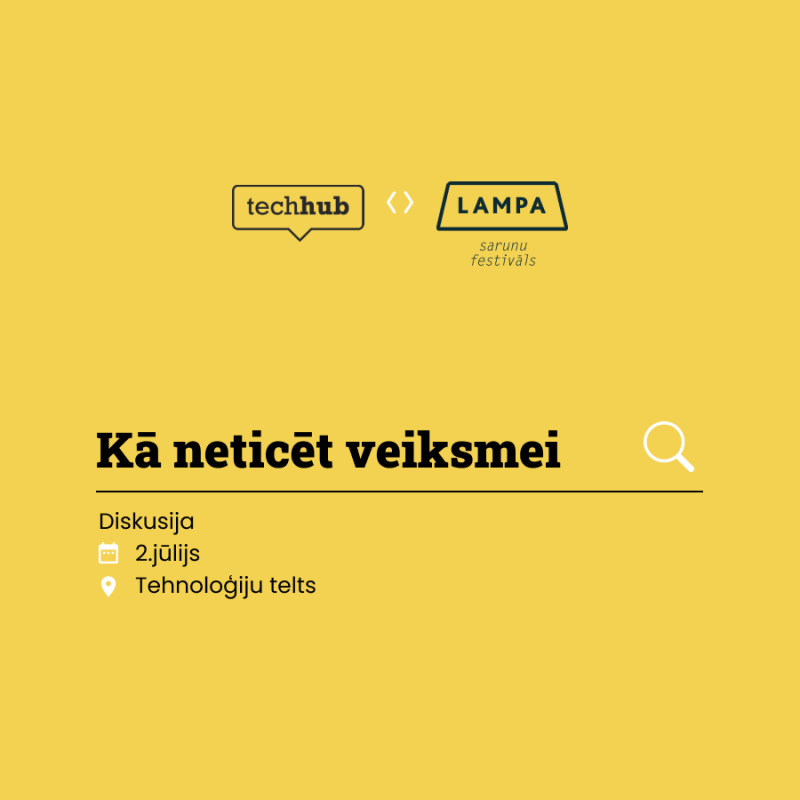 Diskusija “Kā neticēt veiksmei”