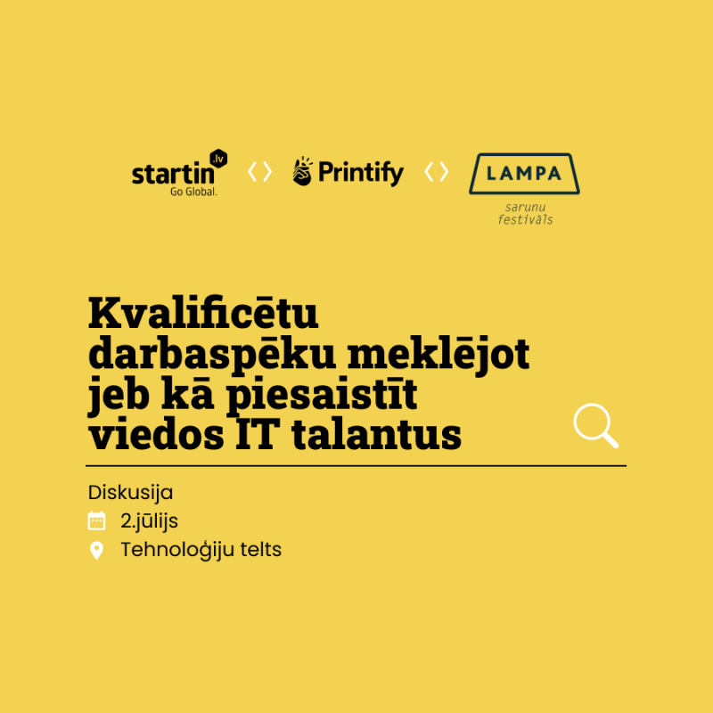 Diskusija "Kvalificētu darbaspēku meklējot - kā piesaistīt viedos IT talantus"
