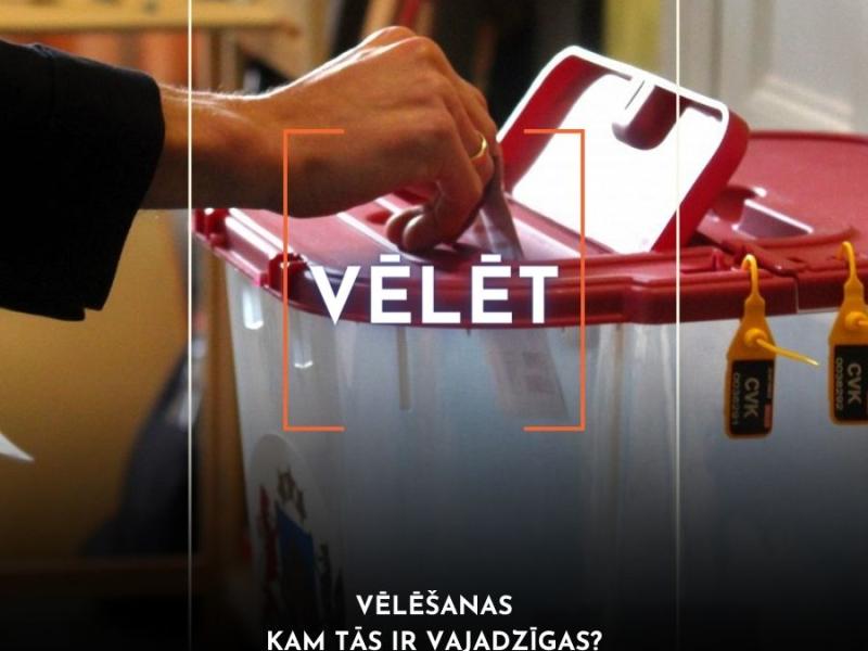 Domapmaiņa "Vēlēšanas. Kam tās ir vajadzīgas?"
