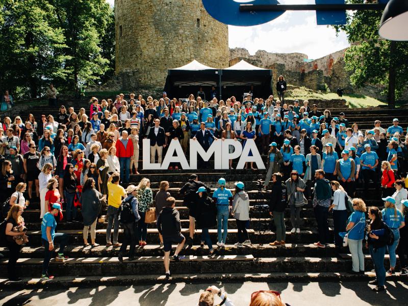 Sarunu festivāla LAMPA atklāšana