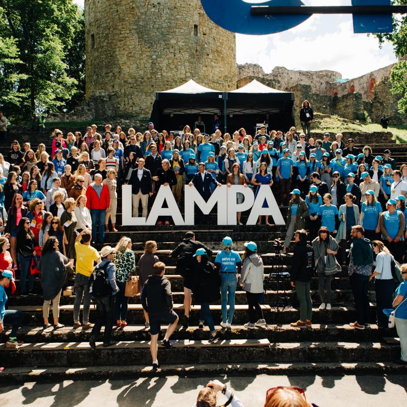 Sarunu festivāla LAMPA atklāšana