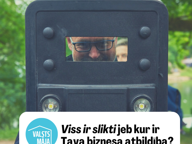 Diskusija un spēle "Viss ir slikti jeb kur ir tava biznesa atbildība?"
