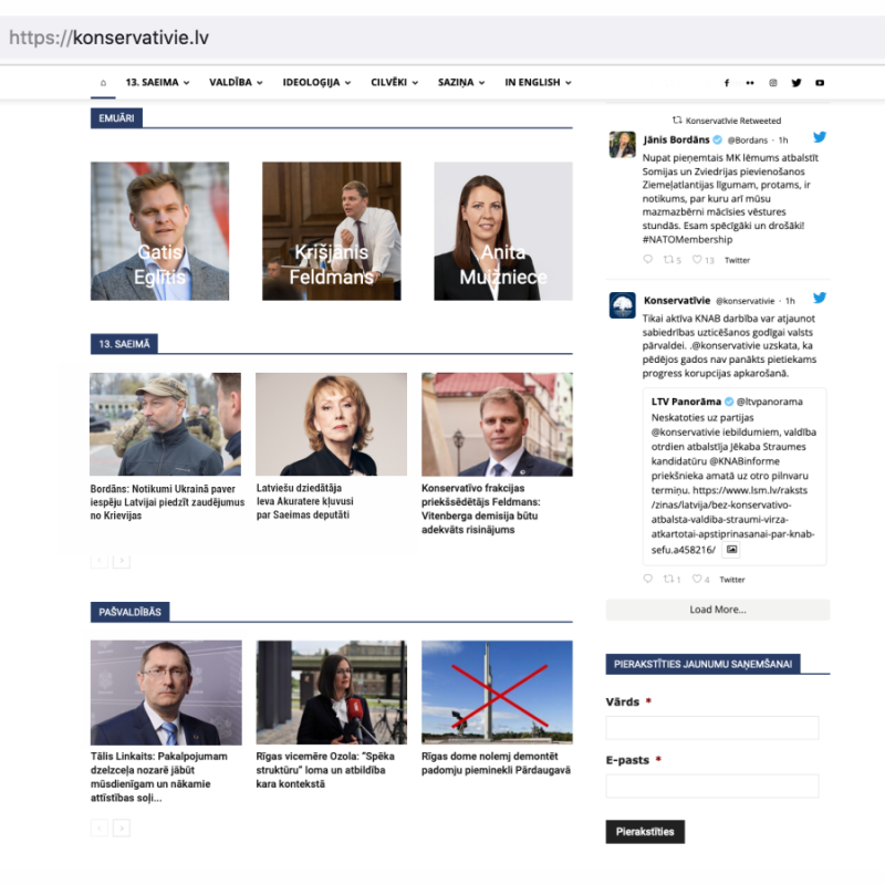 Saruna "Kas ir politika? Kas ir konservatīvisms?"