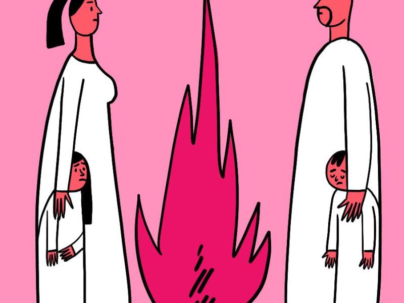 Saruna "Šķiršanās - vai "tiltu dedzināšana"?"