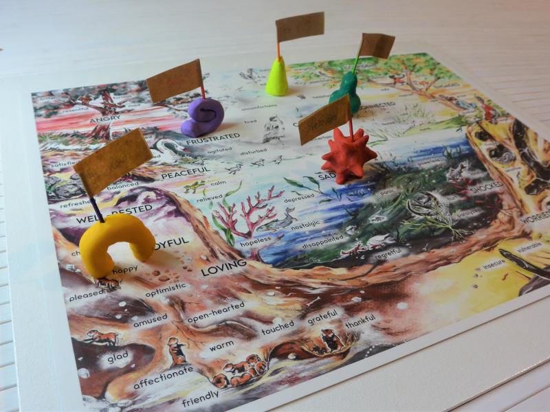 Spēle "Kādas ir Tavas iekšējās ainavas krāsas?"