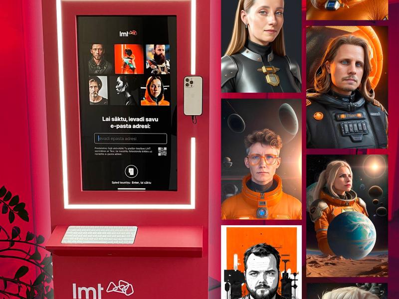 Pirmā mākslīgā intelekta foto stacija