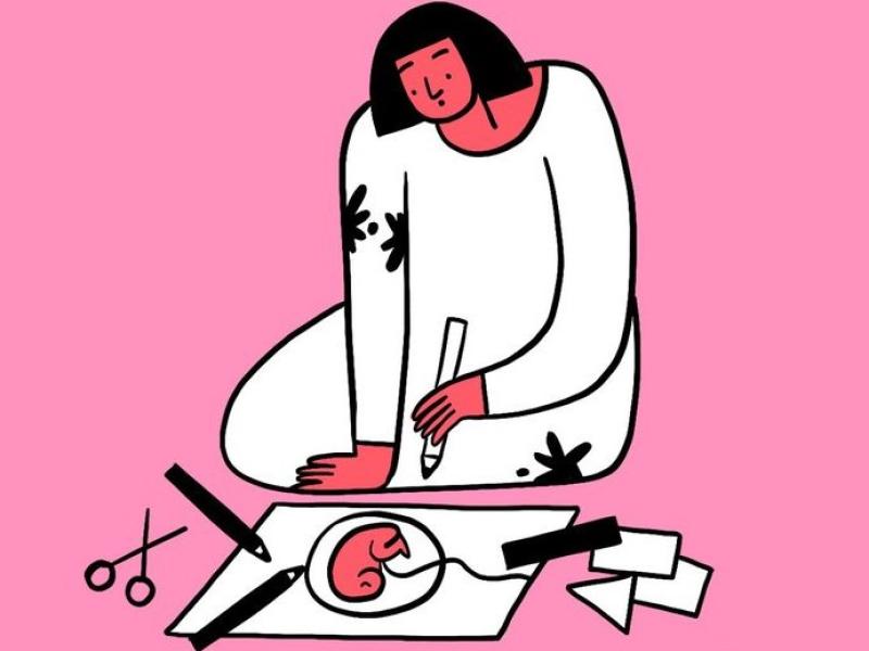 Radošā darbnīca "Uzzīmē savu dzemdību stāstu!"