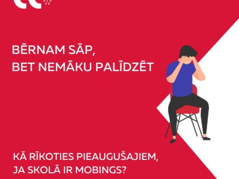 Diskusija "Bērnam sāp, bet nemāku palīdzēt"