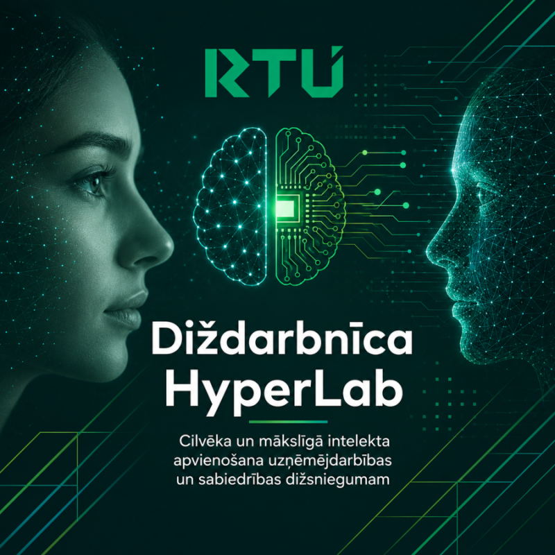 HyperLab diždarbnīca "Mākslīgā intelekta laikmets: kā nezaudēt uzmanību, spriestspēju un veselību?"