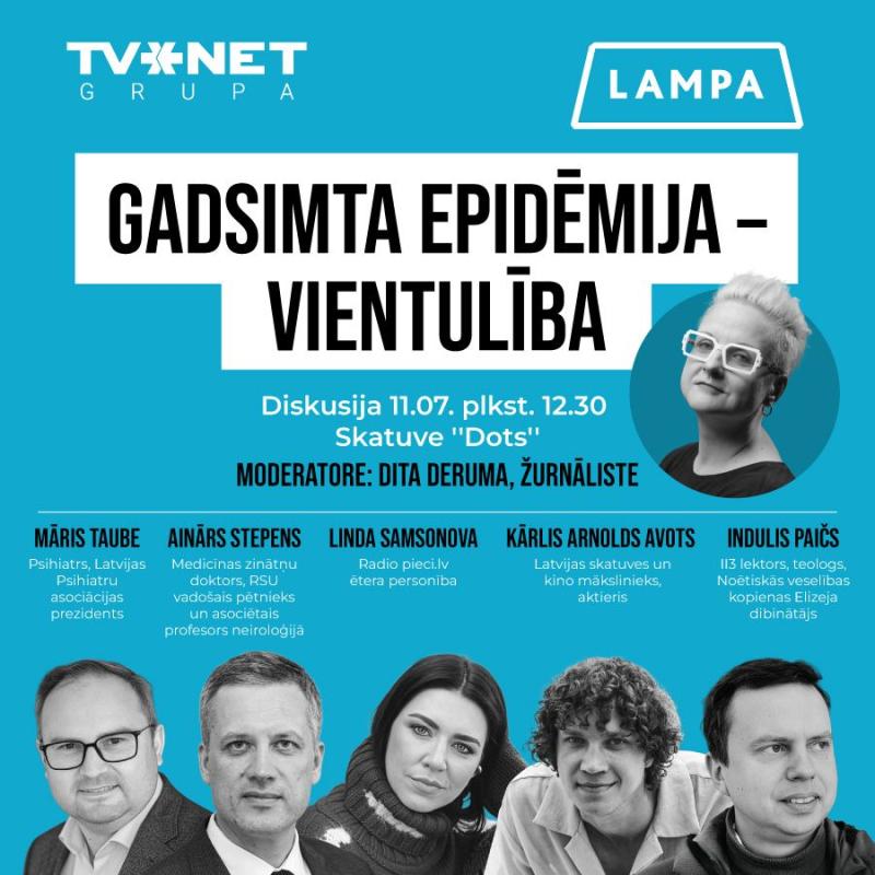 Diskusija "Gadsimta epidēmija – vientulība"