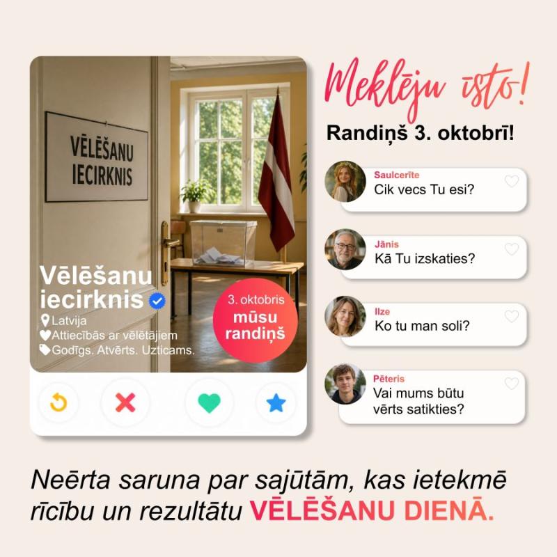 Saruna "Cik vecs ir Vēlēšanu iecirknis?"